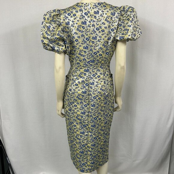 Rotate Birger Christensen jacquard dress, size 10 - Picture 4 of 10